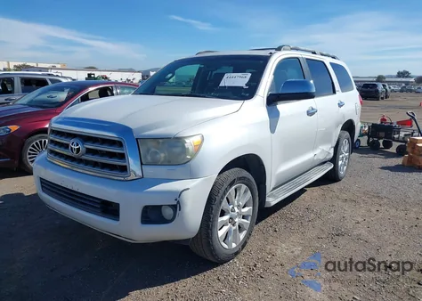 2008 Toyota Sequoia Platinum 5.7L V8 z USA, uszkodzony, nr VIN 5TDBY67A38S003552